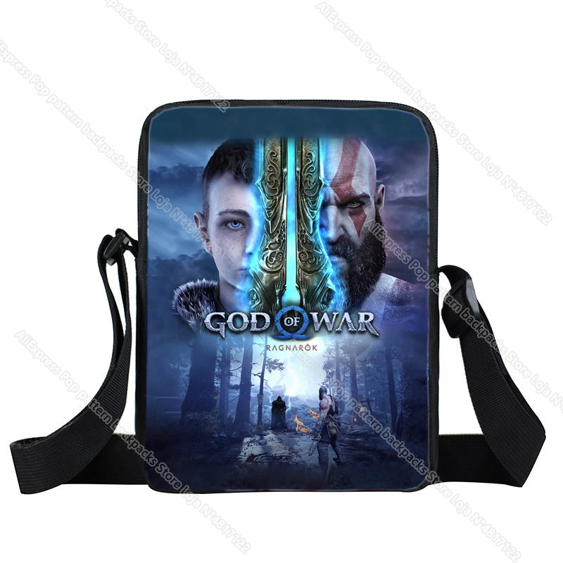 para homens kratos atreus vintage ombro crossbody