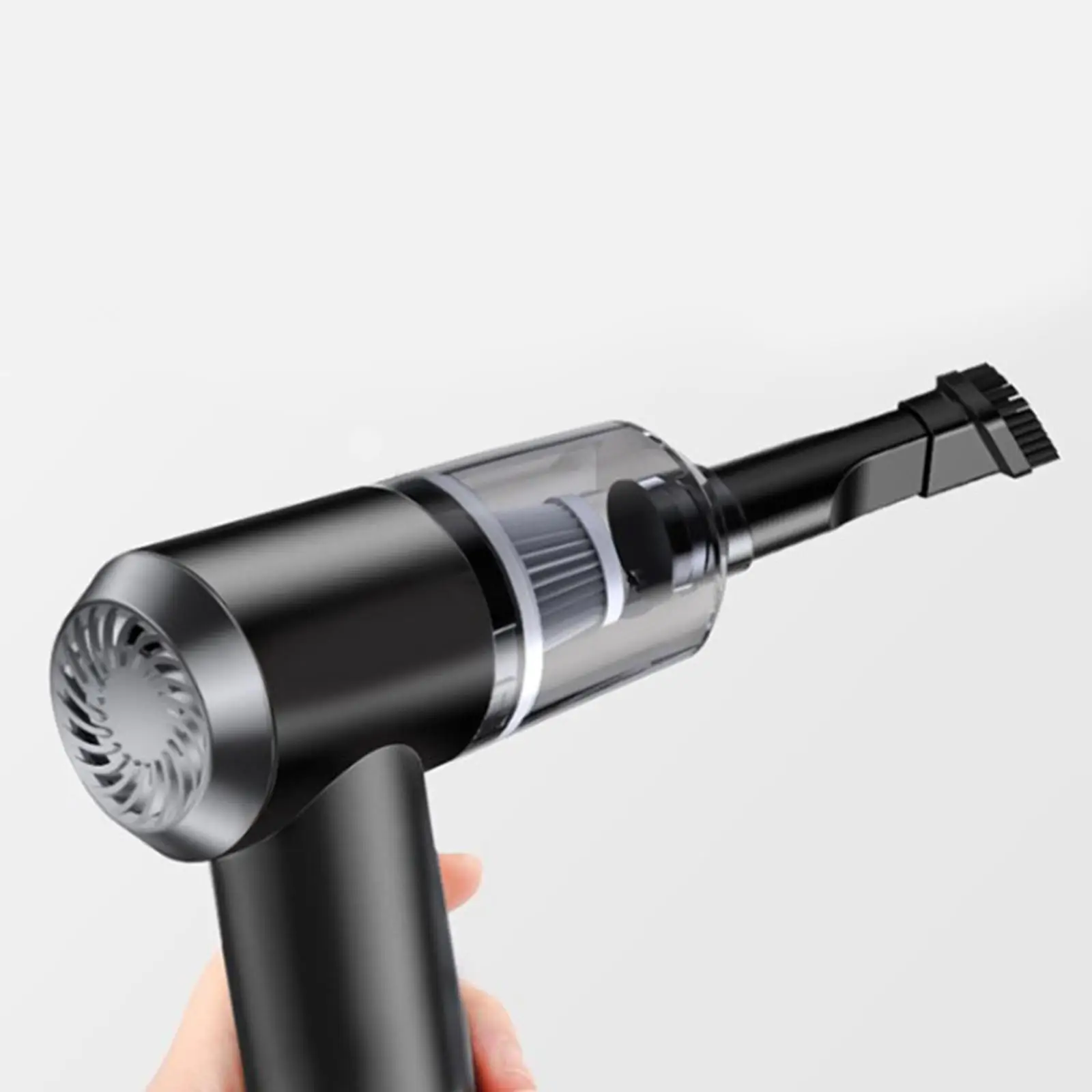 120W 5500pa Cordless Vacuum Cleaner Car Truck Duster Tool Wet & Dry Cleaning, with Washable HEPA Filter