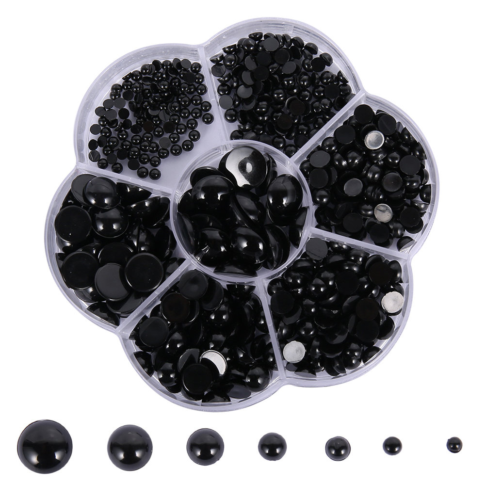 150/500Pack Puppe Machen Augen Kunststoff Sicherheit Augen Knopf Handwerk Sicherheit Augen für Bär Weiche Spielzeug Stofftier Puppe DIY Zubehör – Detail 6