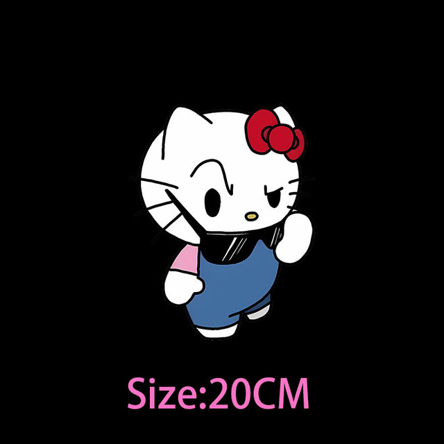 Hello Kitty Anime My Melody Kuromi Iron-on Transfers For Clothing