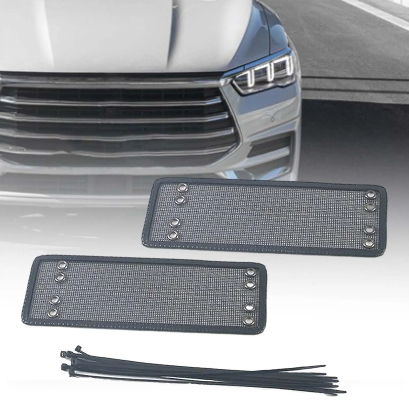 Front Grille Mesh Car Middle Screening Mesh Stainless Steel for Byd Atto 3 21