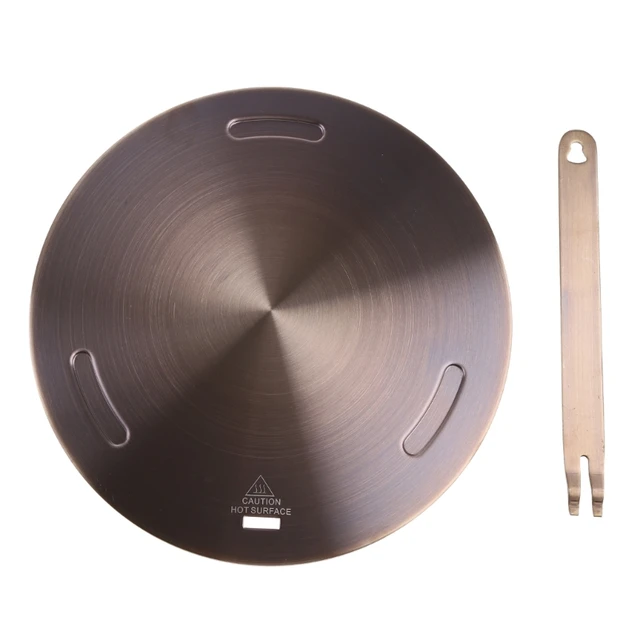 Heat Diffuser Stainless Steel Induction Adapter Plate with Removable Steel  Handle Coffee Milk Cookware Induction Hob Heat Cooking Diffuser - China Induction  Adapter Plate and Heat Diffuser price