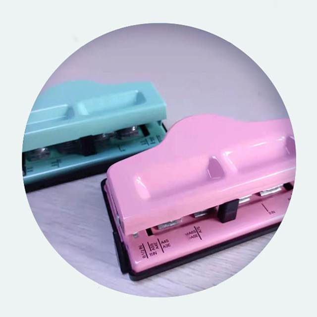 Paper Hole Puncher Notebook Punching Tool 4 Hole Punching DIY for Arts