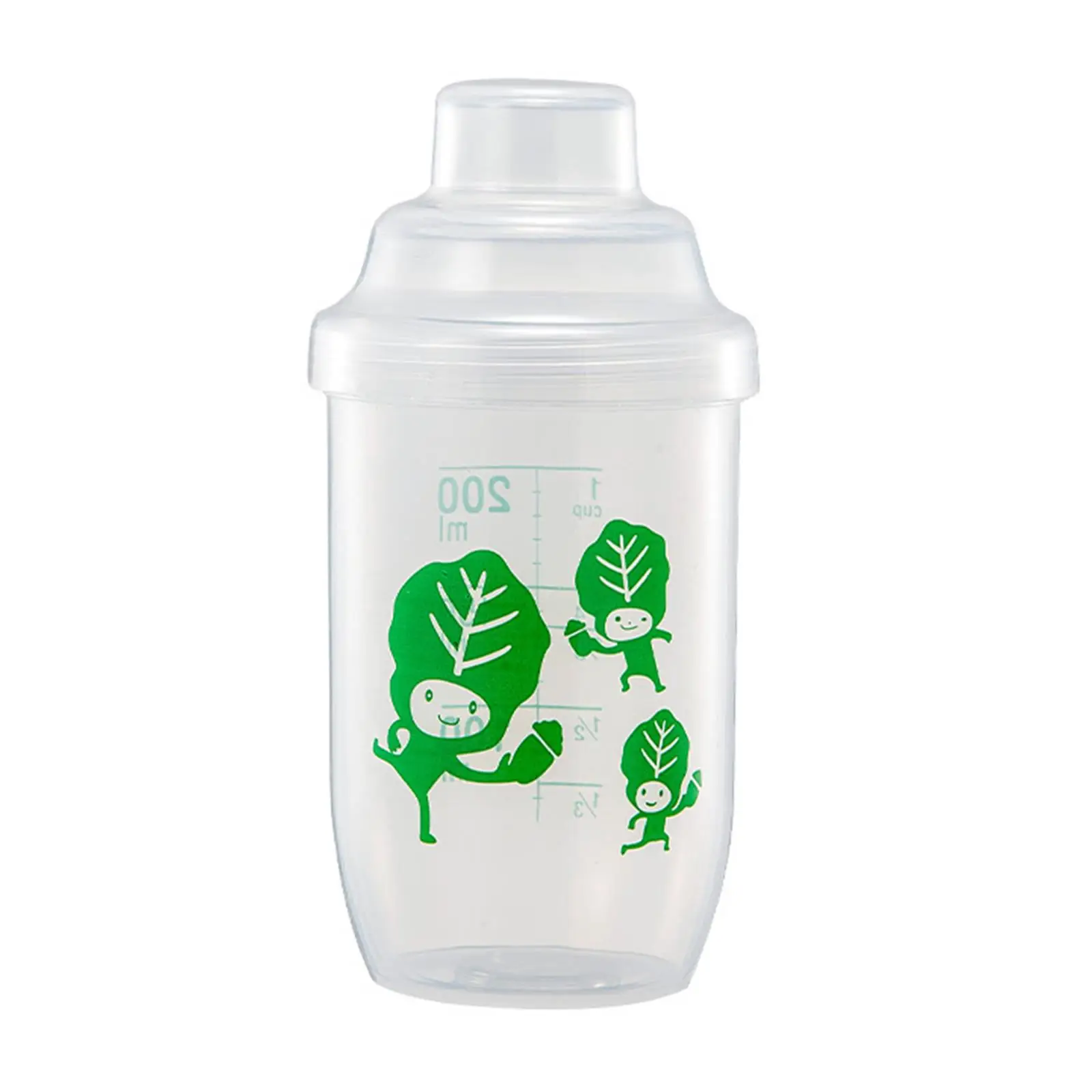 Sports Shaker Bottle Easy to Clean with Scale Water Bottle Shaker Cups Milkshake Cup for Water Milkshakes Milk Outdoor