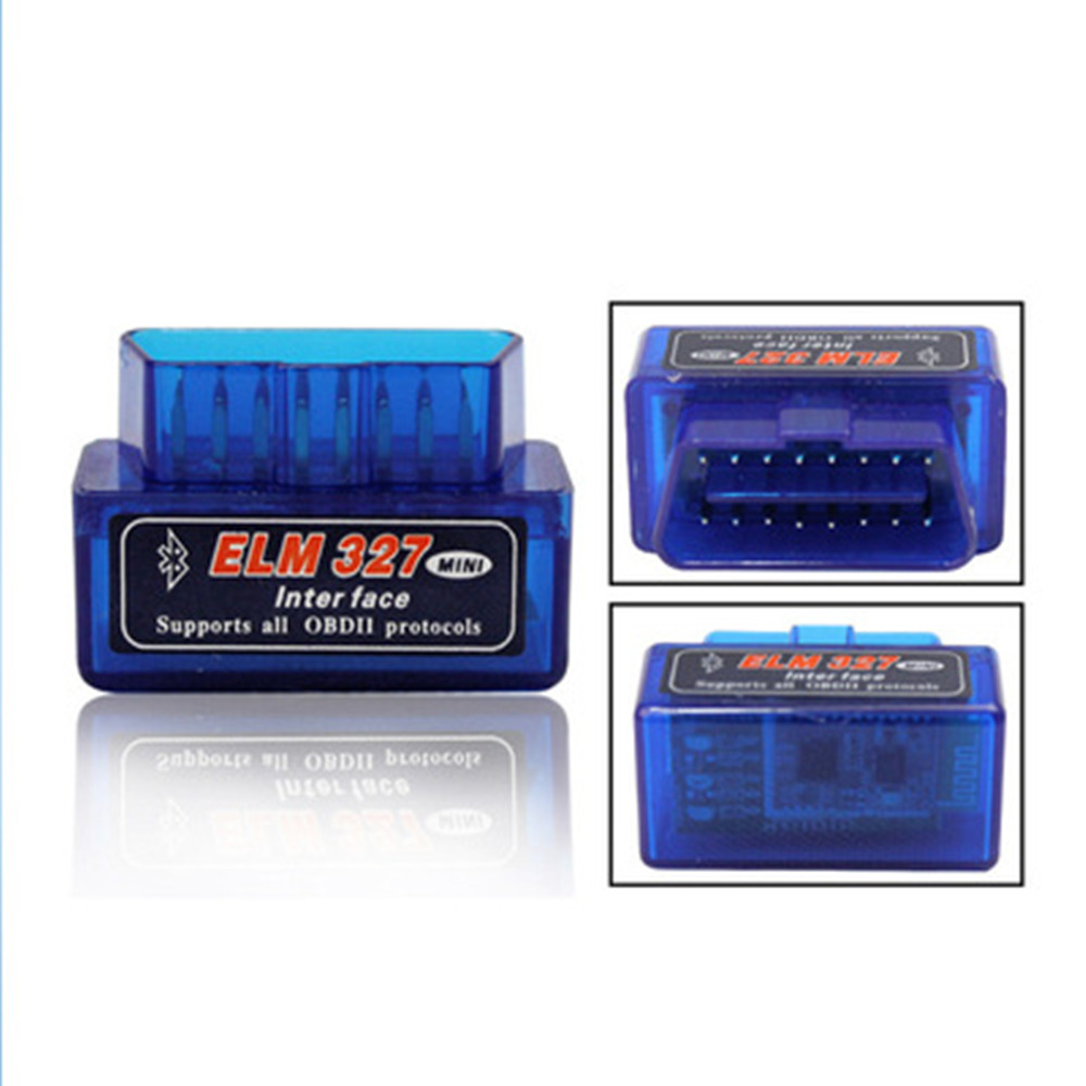 Мини-сканер OBD2 V2.1 Elm 327 в 2.1 Elm327 OBD 2 Автомобильный  диагностический инструмент Elm-327 OBDII адаптер автомобильный считыватель  кодов