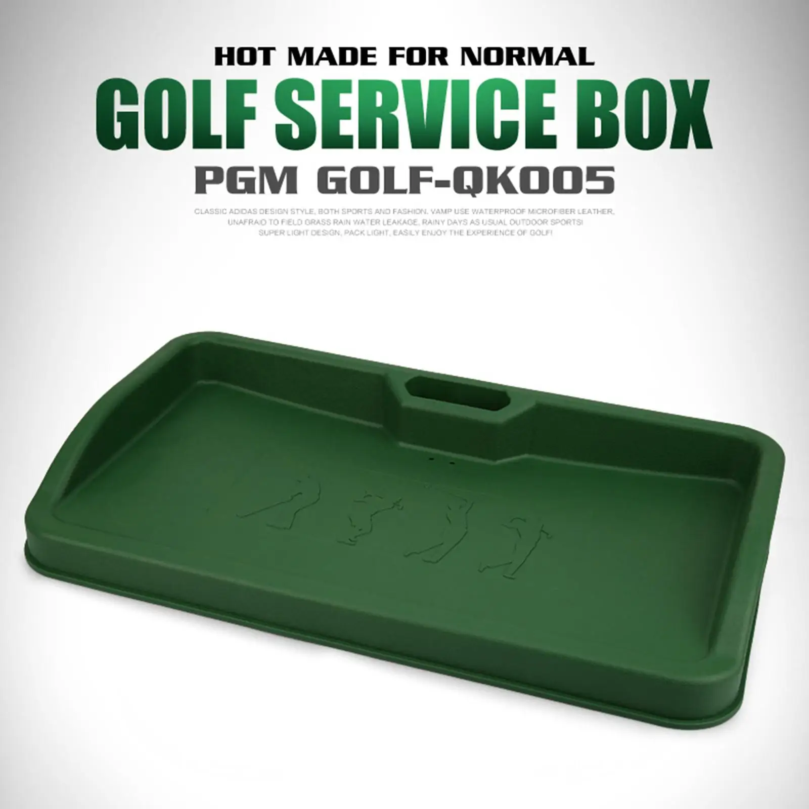 Soft Rubber Golf Ball Tray, Golfing Supplies Container Professional Heavy Duty