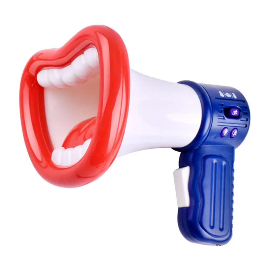  Changer Toy,Trumpet Recording Microphone Toys with Megaphone and Recording Function for Toddlers Childrens Speaker Toys