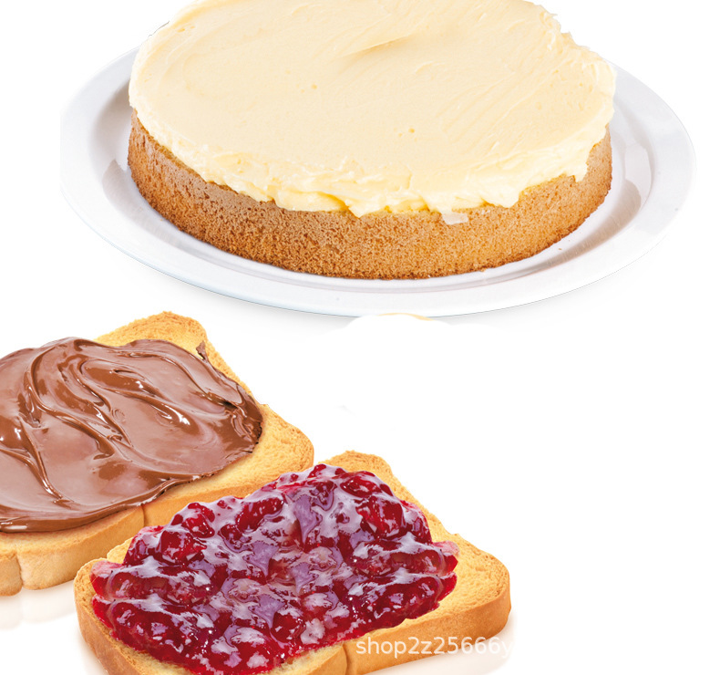 Description Picture 6 of itemButter Spatula Non Sticky Toast Bread Spread Cheese Sauce Cake Cream Scraper Home Kitchen Baking Tool Seasoning Spreader