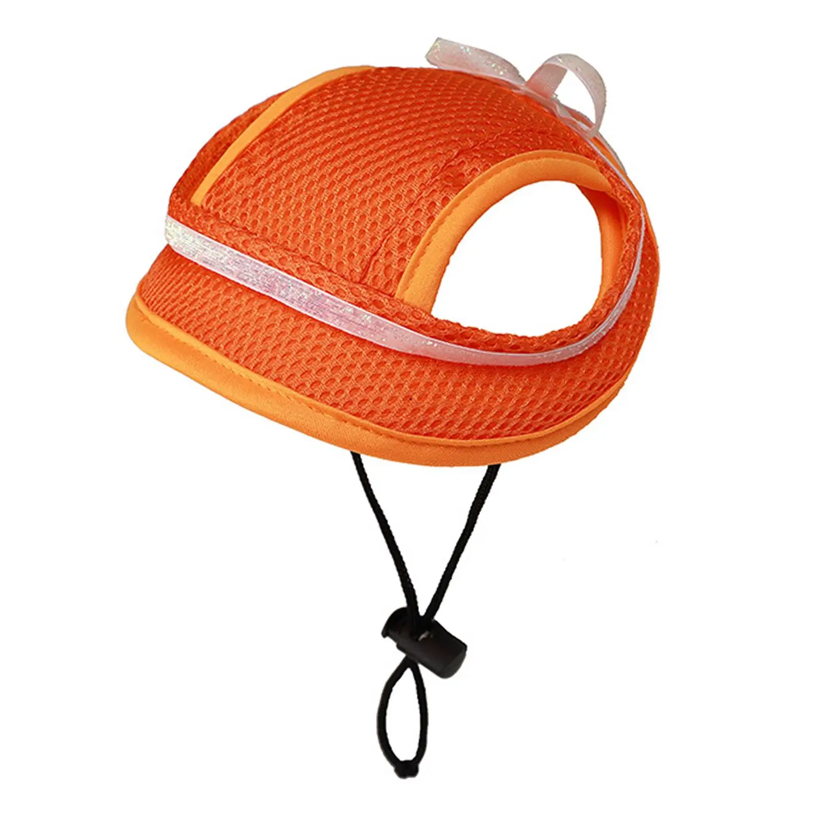 Dog Sun Cap Headwear Bucket Hat, Breathable Adjustable Chin Strap Dog Hat Cats Visor Hat for Outdoor Sports Summer Walking