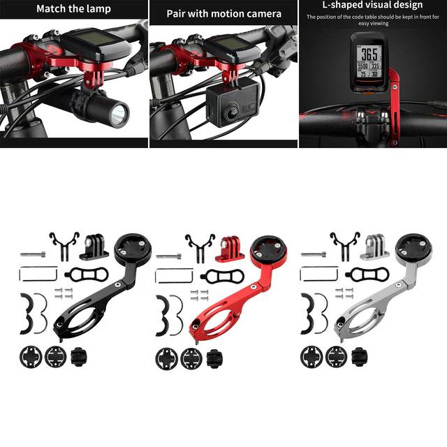 Bicycle Computer Mount Bracket Bike handlebar Mount Holder GPS Speedometer Bike Stopwatch Holder