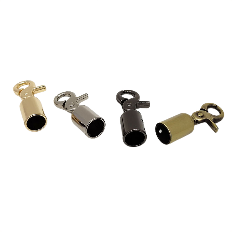 Taschengurte, Verbindungsaufhänger, Metallschnallen für Taschen, Quastenkappe, Verschluss, Handtaschengurt, Stopper, Kordelhaken, Handtaschen-Hardware-Zubehör – Detail 6