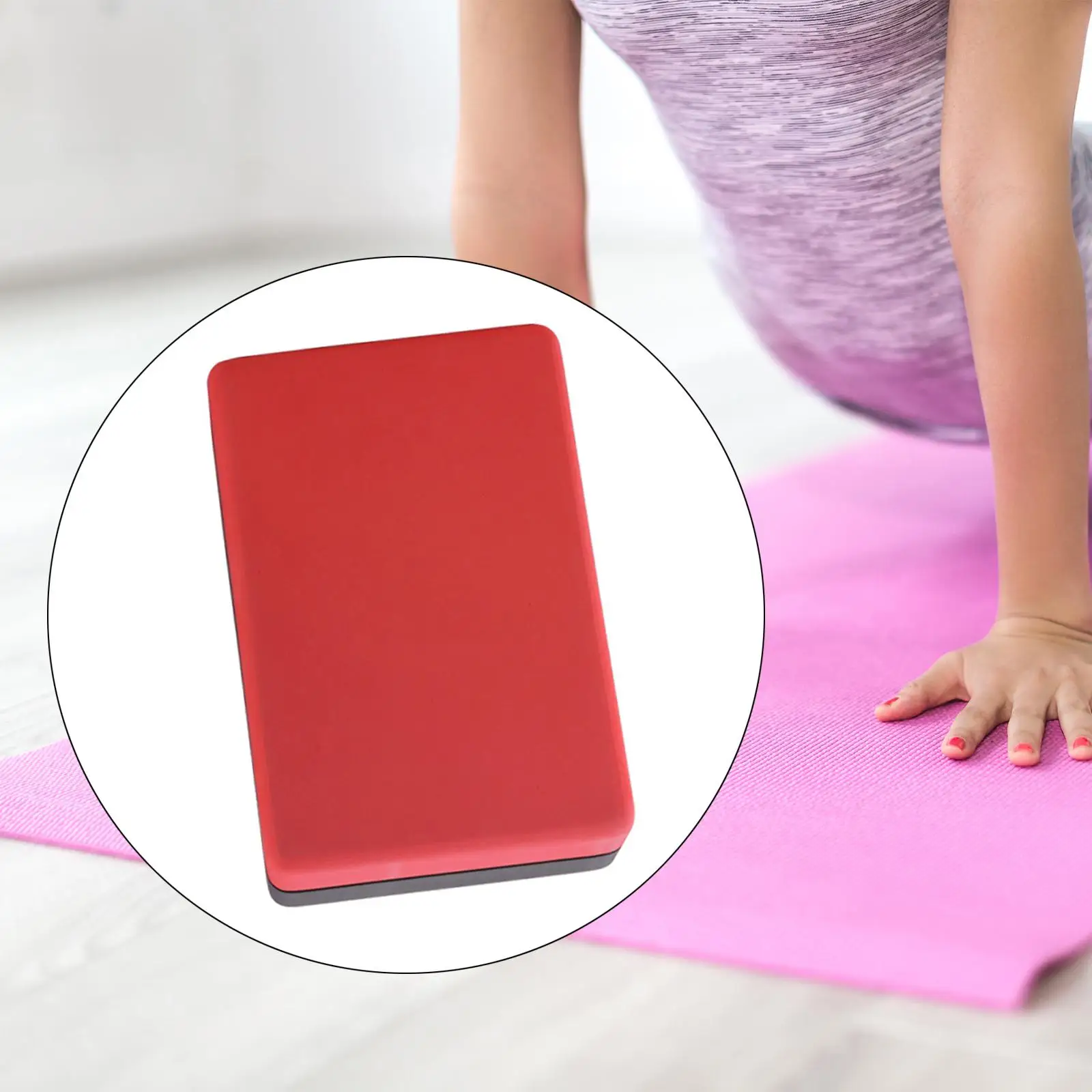 EVA Yoga Block High Density Non Slip High Density for Indoor Sports Workout
