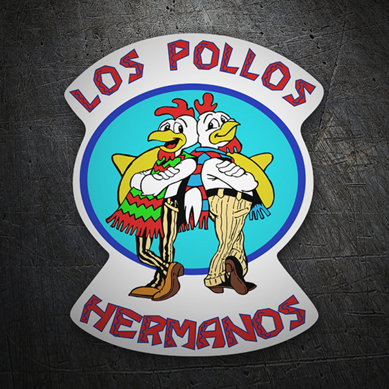 Los pollos перевод. Los pollos hermanos наклейки. Los pollos hermanos рестораны. Los pollos hermanos раскраска. Breaking Bad los pollos hermanos.