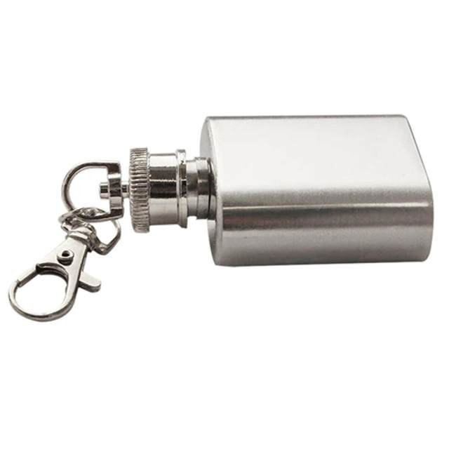 Bokon 10 Pcs Keychain Flask Bulk Stainless Steel Mini Flask with 10 Plastic  Funnels Portable Pocket Flask Leak Proof Drinking Hip Flask Wedding Gifts