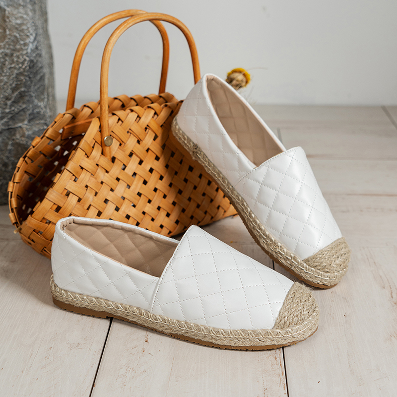 Title 2, Lazy Shoes Espadrilles Women Casual Round Toe S...