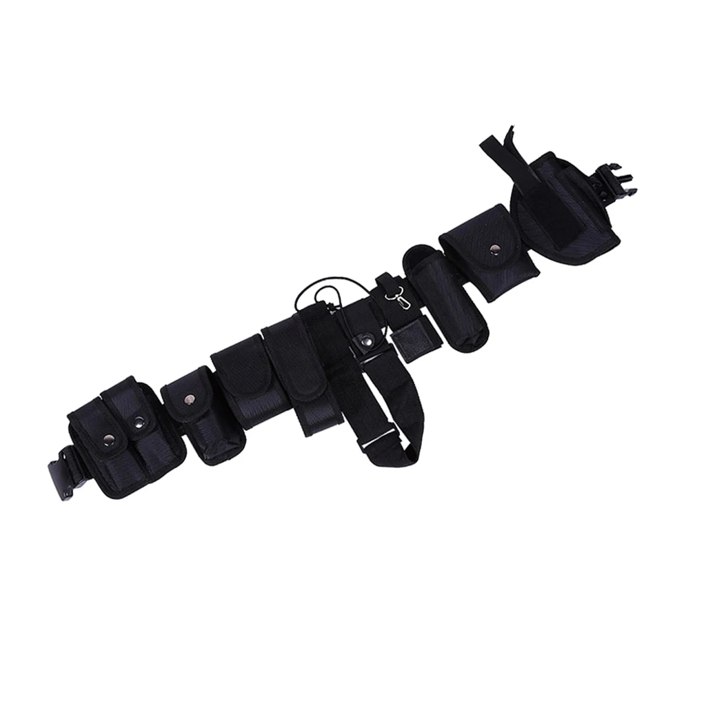 Duty Utility Belt With Pouches Outdoor Training System
