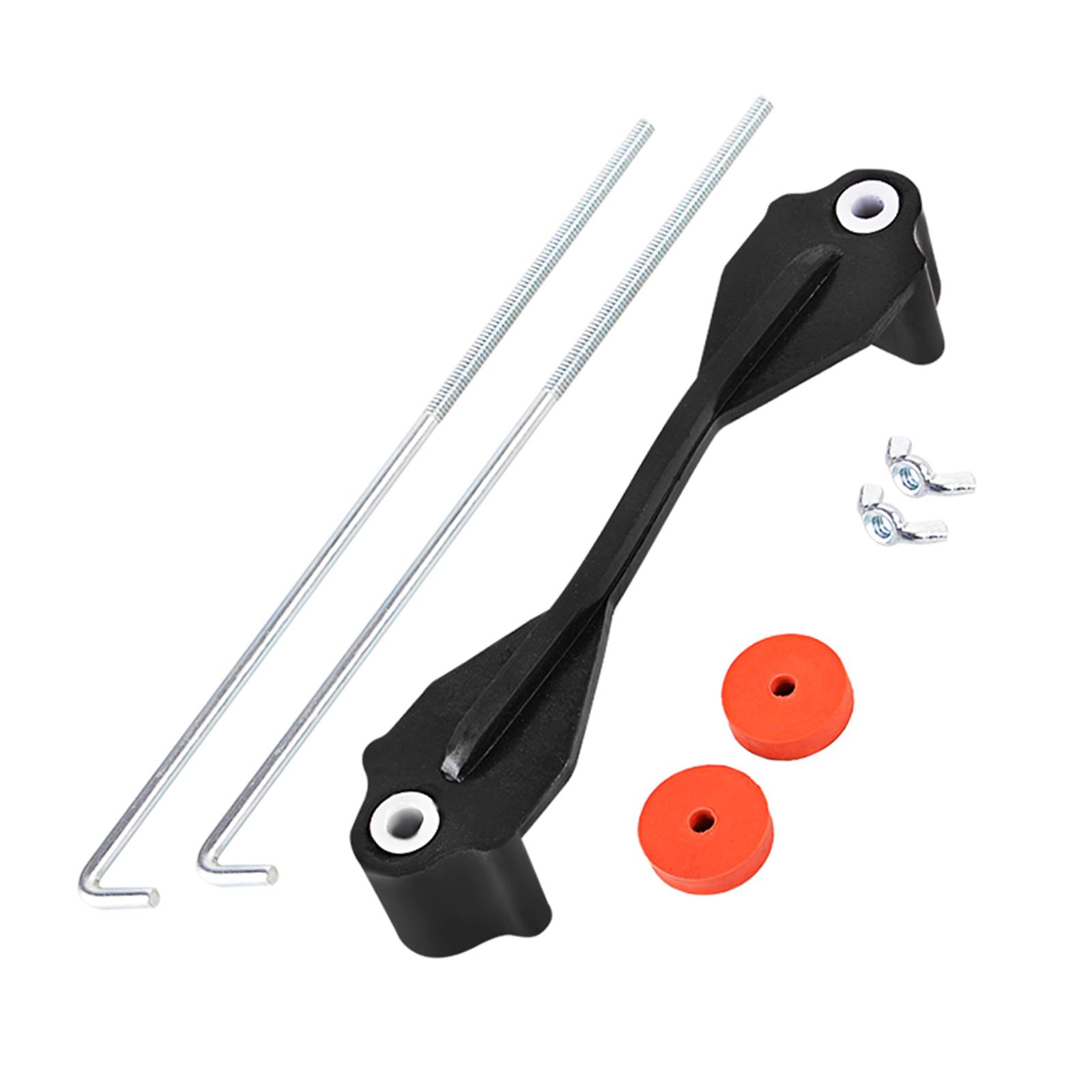 Battery Hold Down Bolts J Hook Metal Protective Caps Fittings Bracket Holder Clamp Bracket Sturdy Secure for SUV Car Truck