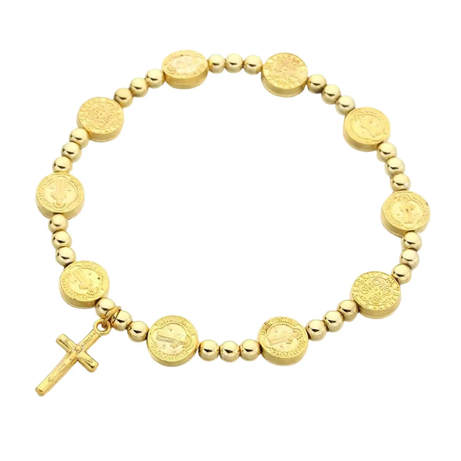 Aureate Cross Bracelet Cross Pendants for Wedding Confirmation Church Event Christening