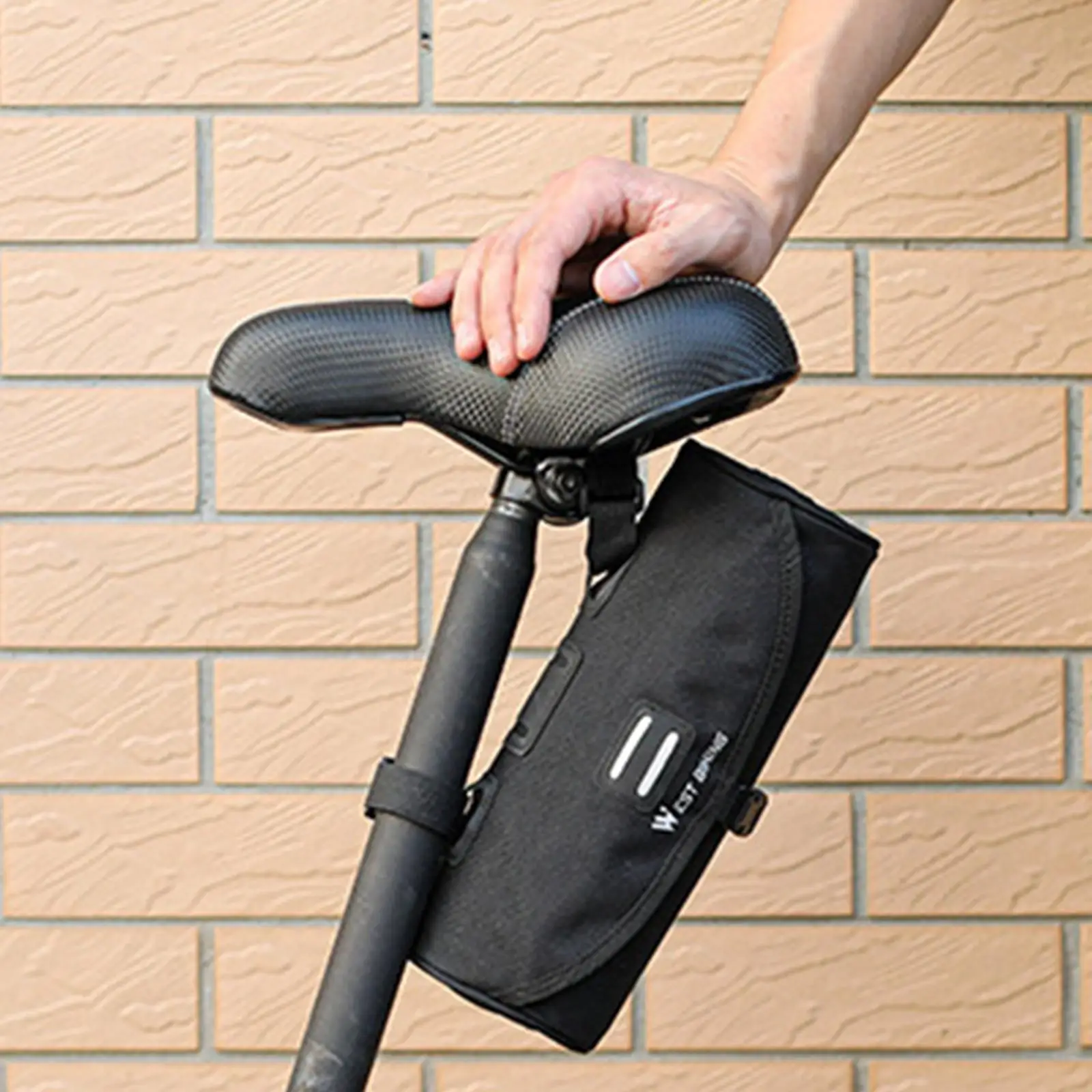 Bike Handlebar Bag Professional with Zipper Storage Cycling Accessories