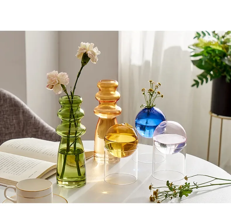 Minimalism Home Living Decoration Glass Vase