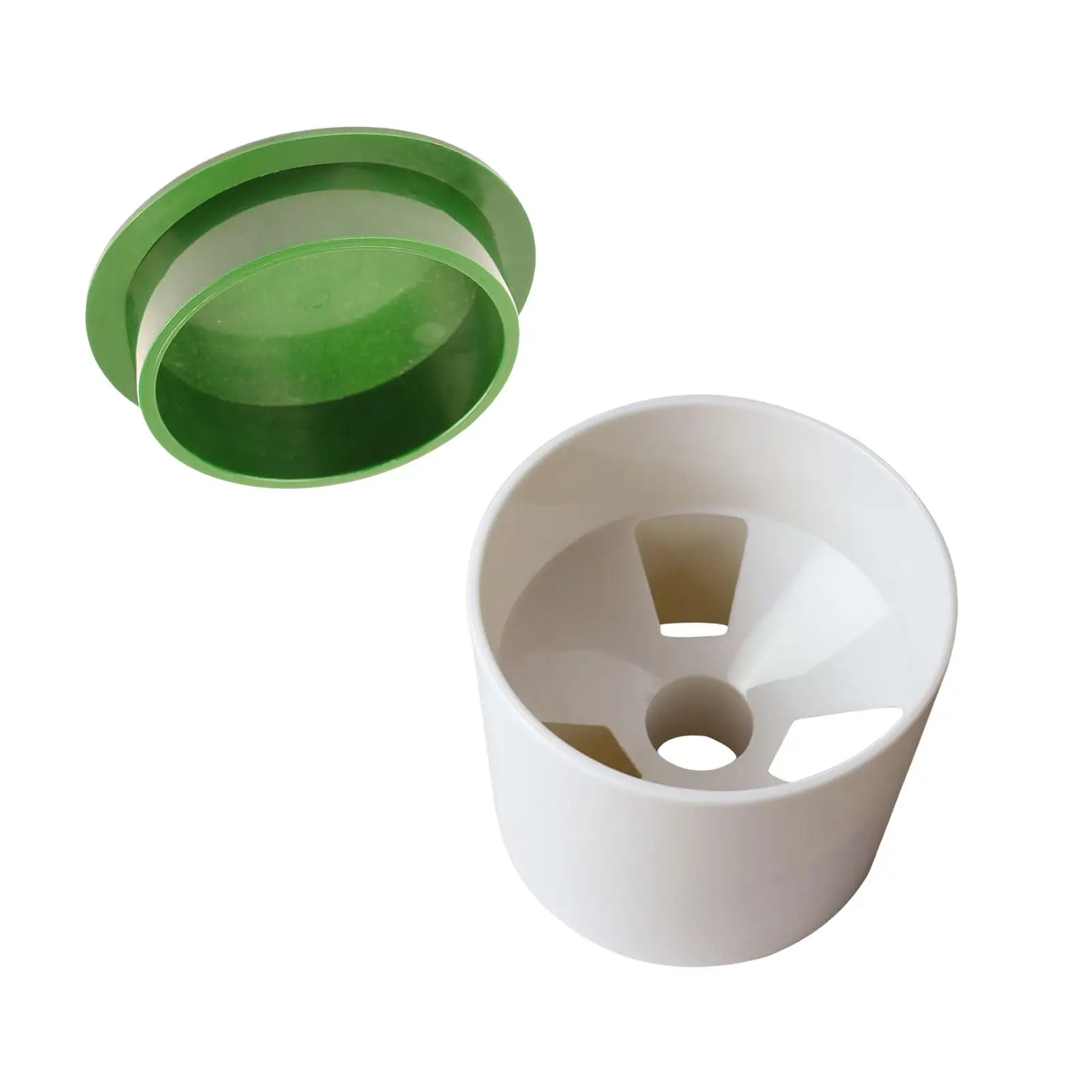 Plasitc Golf hole cups  Holder Durable Golf hole cups for Practice training  Indoor  Backyard Garden Putting