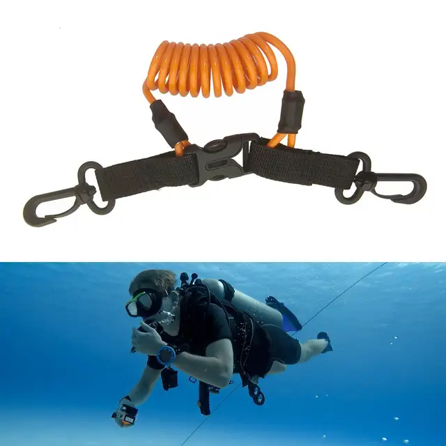 Scuba Diving Lanyard Durable Retractable Diving Camera Lanyard for  Freediving Snorkeling Underwater Photography Diving Tools - AliExpress