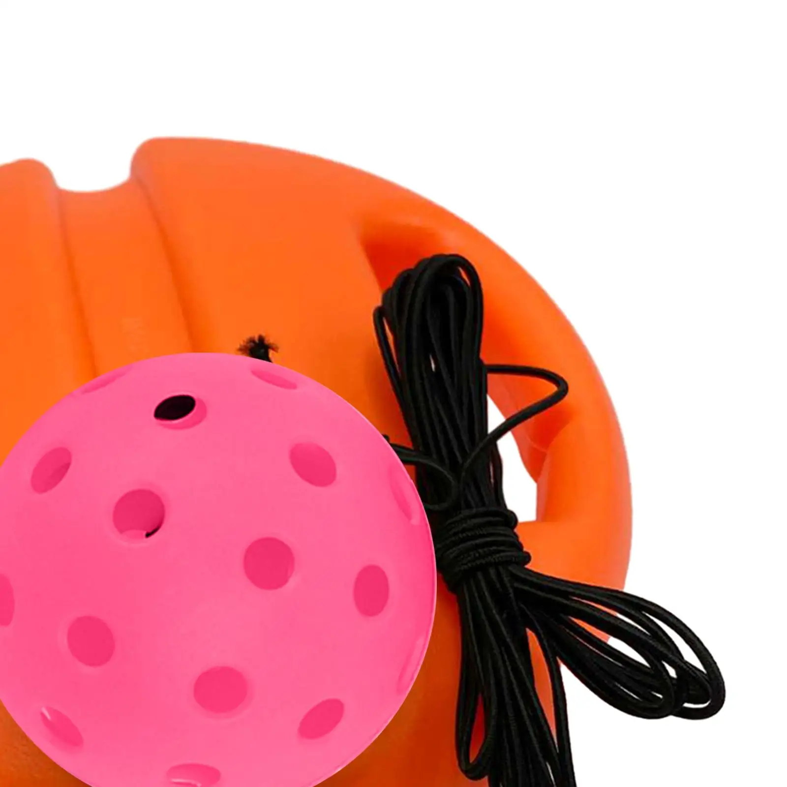 Pickleball Trainer Pickleball Ball with Rope Sport Pickleball Accessories 40 Holes Pickleball Rebound Ball With Cord