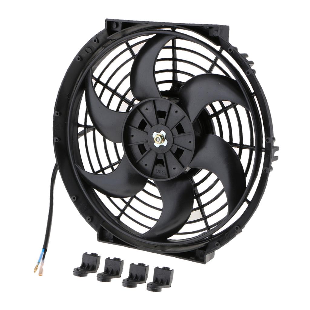 Car Truck Trailer 10 inch 12V 80W Electric Radiator Cooling Fans