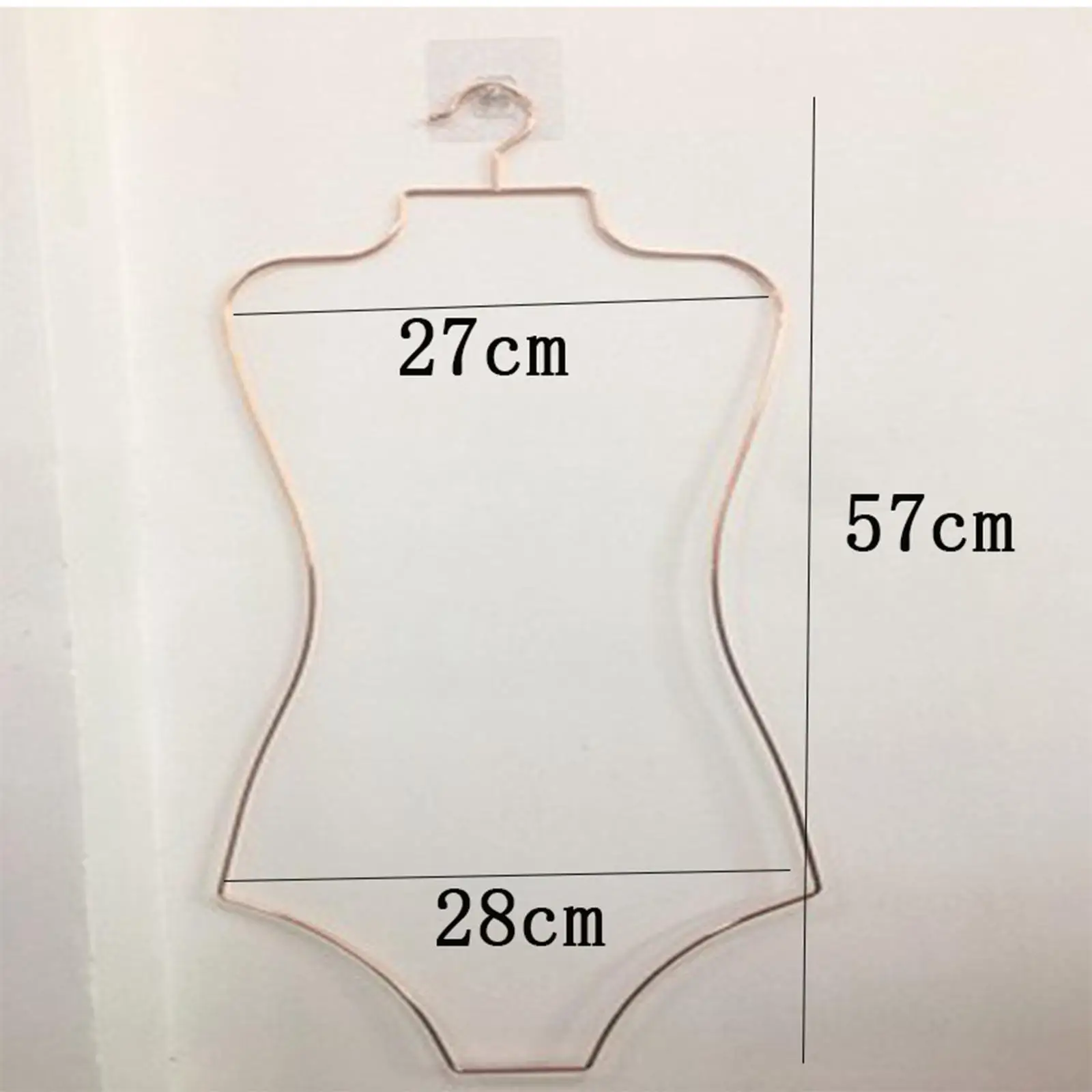 Body Shape Swimwear Swimsuit Hanger Girls Unisex Dress Holder Rack Bathing Suit Hanger Clothing Hanger for Bedroom Laundry Home
