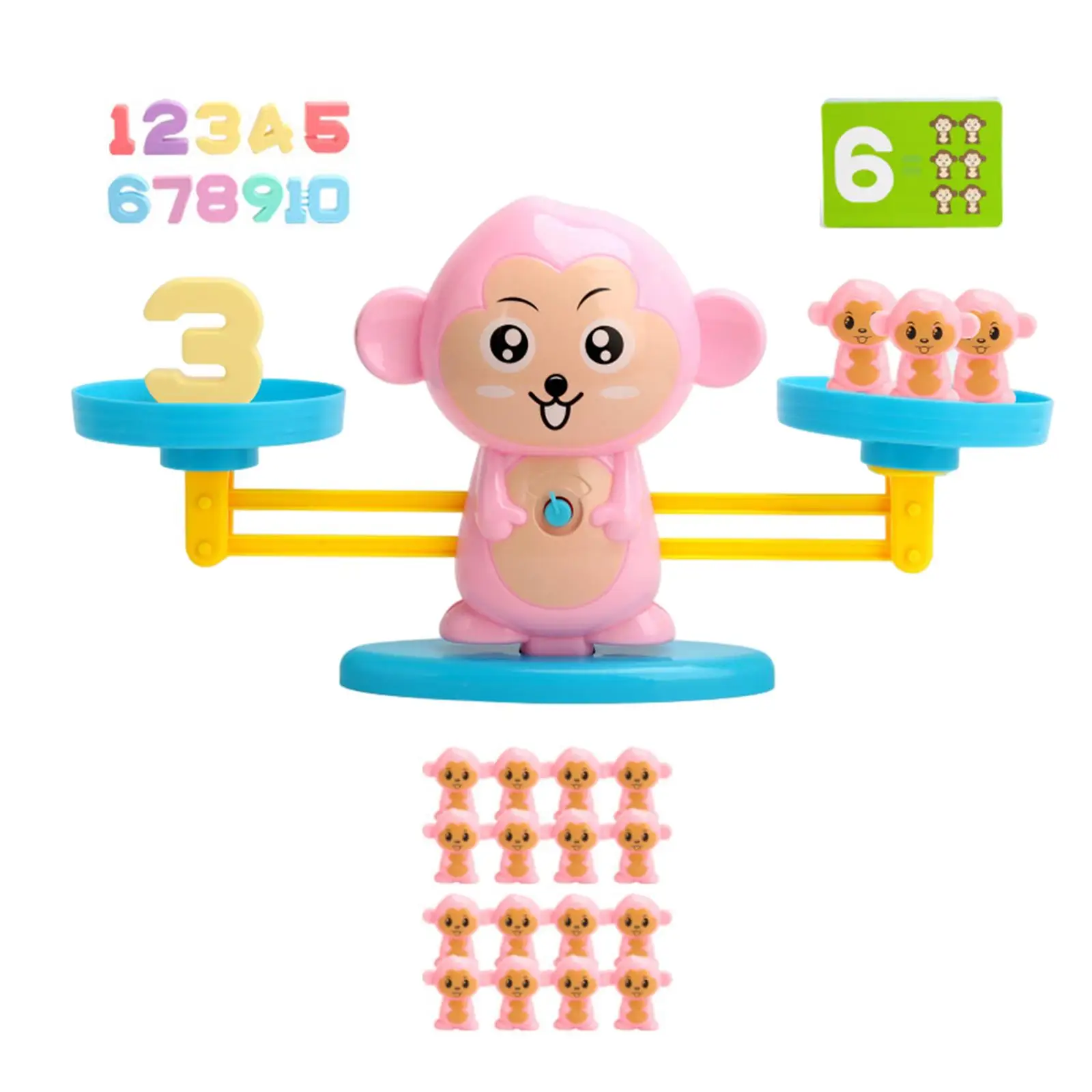 Educational Number Toy Counting Number Toy Balance Game toy Boy Girl