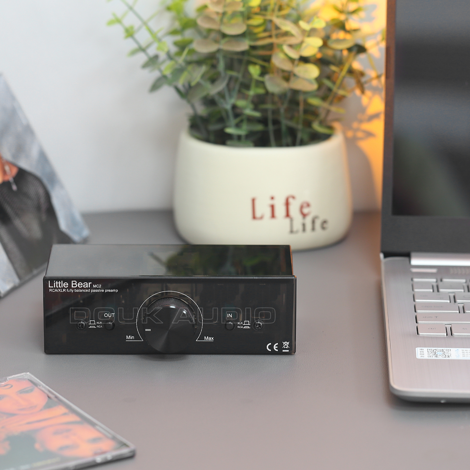 Description Picture 5 of itemNobsound Little Bear MC2 Fully Balanced Passive Preamp Pre-Amplifier XLR/RCA Controller Audio Signal Switcher