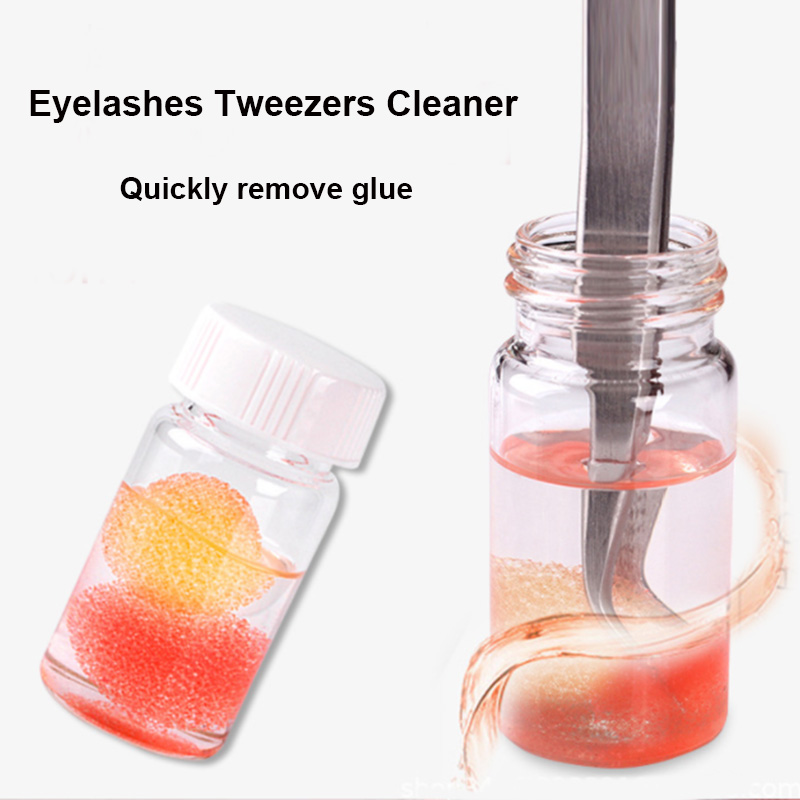 Best of 15 / 20 / 30ml Eyelashes Tweezers Cleaner Lash Glue Extension Supplies Cleaning Sponge Eyelash Glue Remover Liquid Tweezers Cleaner Reviews & Tips