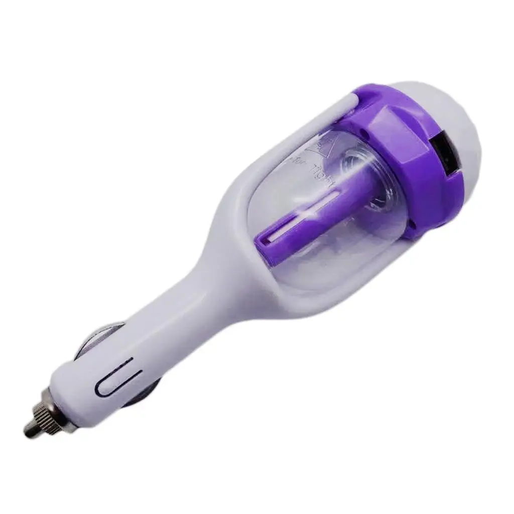 2x Mini USB Car Air Humidifier Purifier Aroma Diffuser Purifies Air Freshener