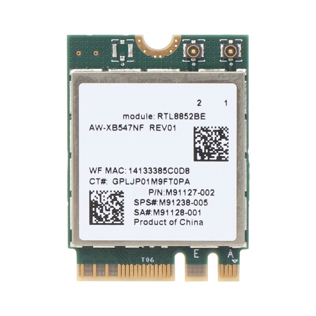 RTL8852BE WiFi Card Dual Band 2.4G / 5Ghz Network Card BT 5.2 WiFi NGFF M.2  Wireless Network Card Support Windows 10 /11 T3EB - AliExpress