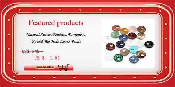 Natural Stone Beads Semi-precious Stones Round Big Hole Beads for Jewelry Making DIY Necklace Bracelet Earrings Accessories18mm