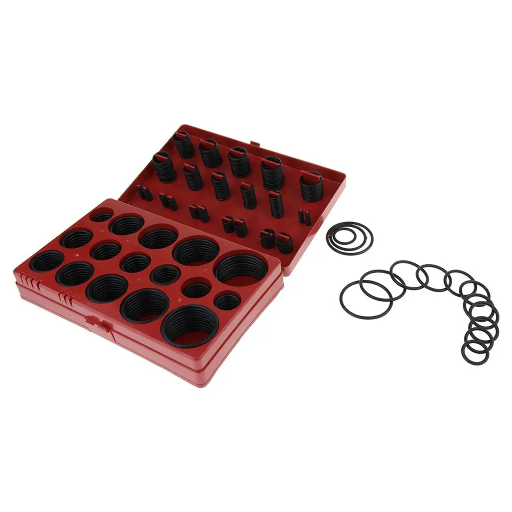 419PCS Universal O-Ring Assortment Set, heat resistant to 120 and of good oil resistance