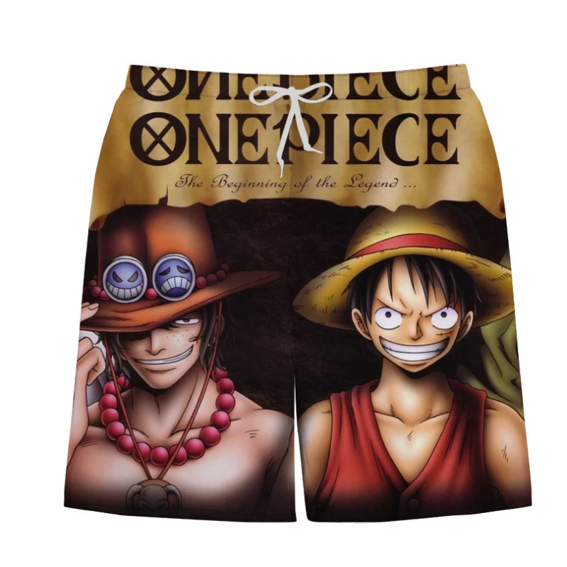 One Piece Shorts Luffy Und Portgas Ace
