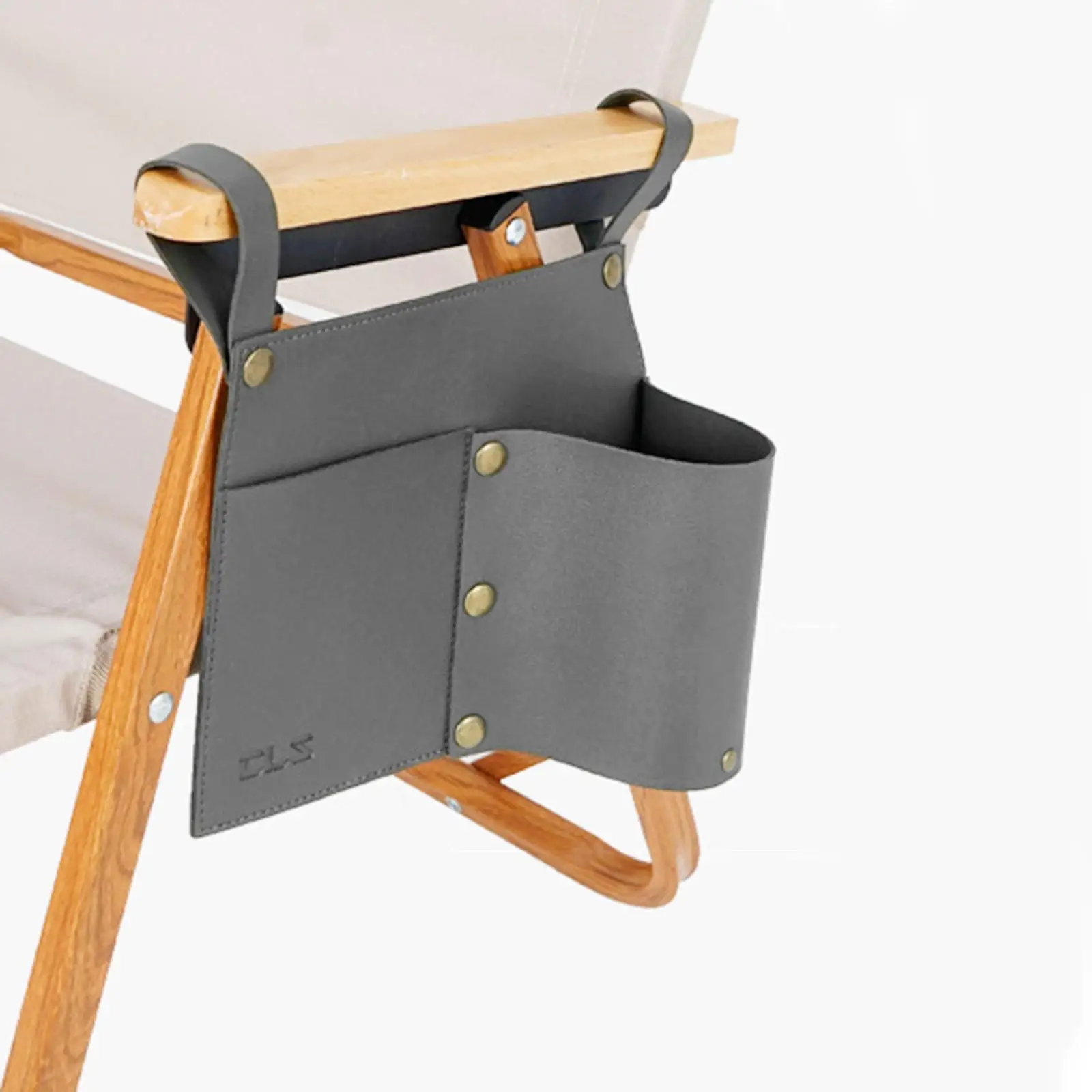 Camping Chair Armrest Organizer Seat Side Arm Magazine Pouch