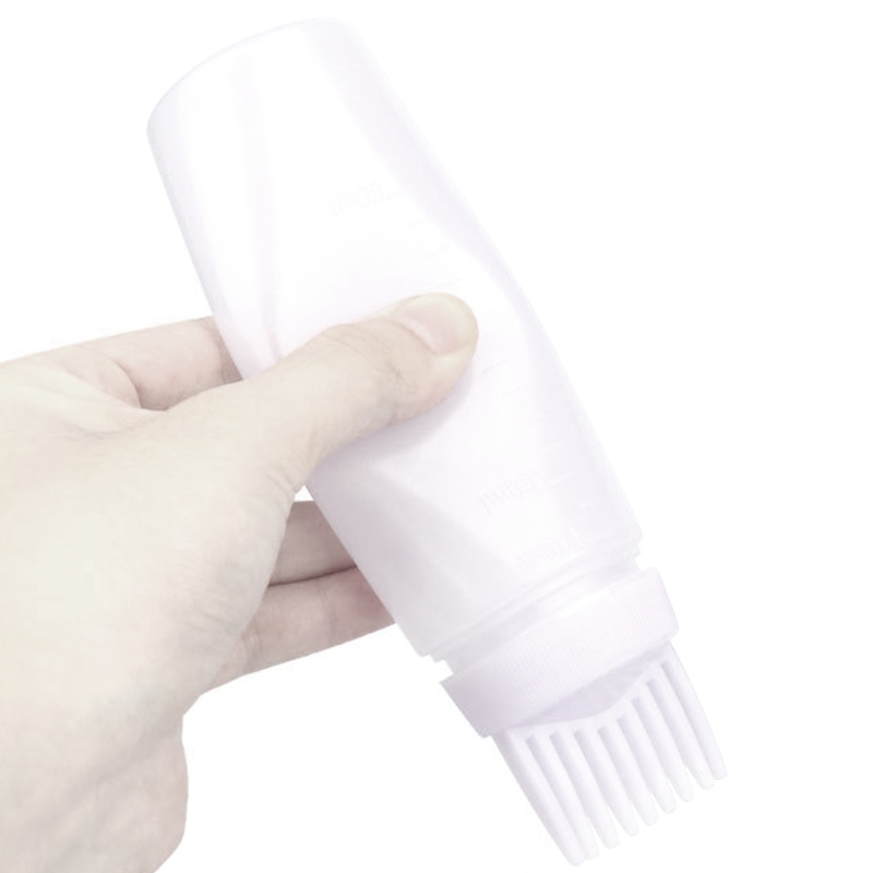 Description Picture 4 of item170ml Multicolor Plastic Hair Dye Refillable Bottle Applicator Comb Dispensing Dropship
