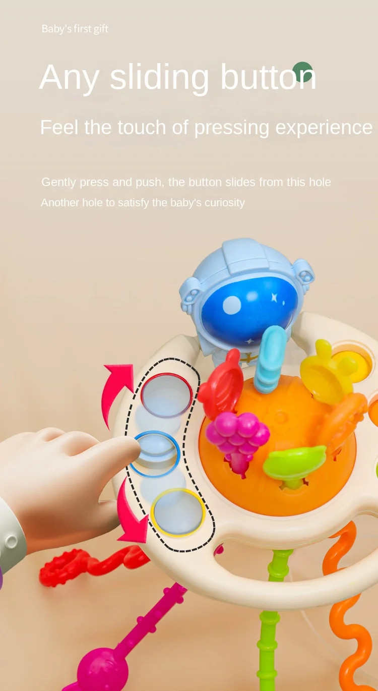 TOKOMOM™ 3 In 1 Develop Teething Montessori Sensory Toys Baby Toy