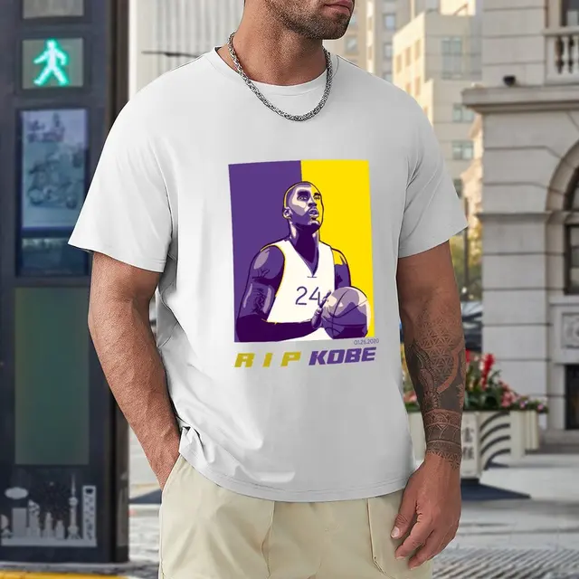 Kobe Bryant Vintage Wash Tee Shirt