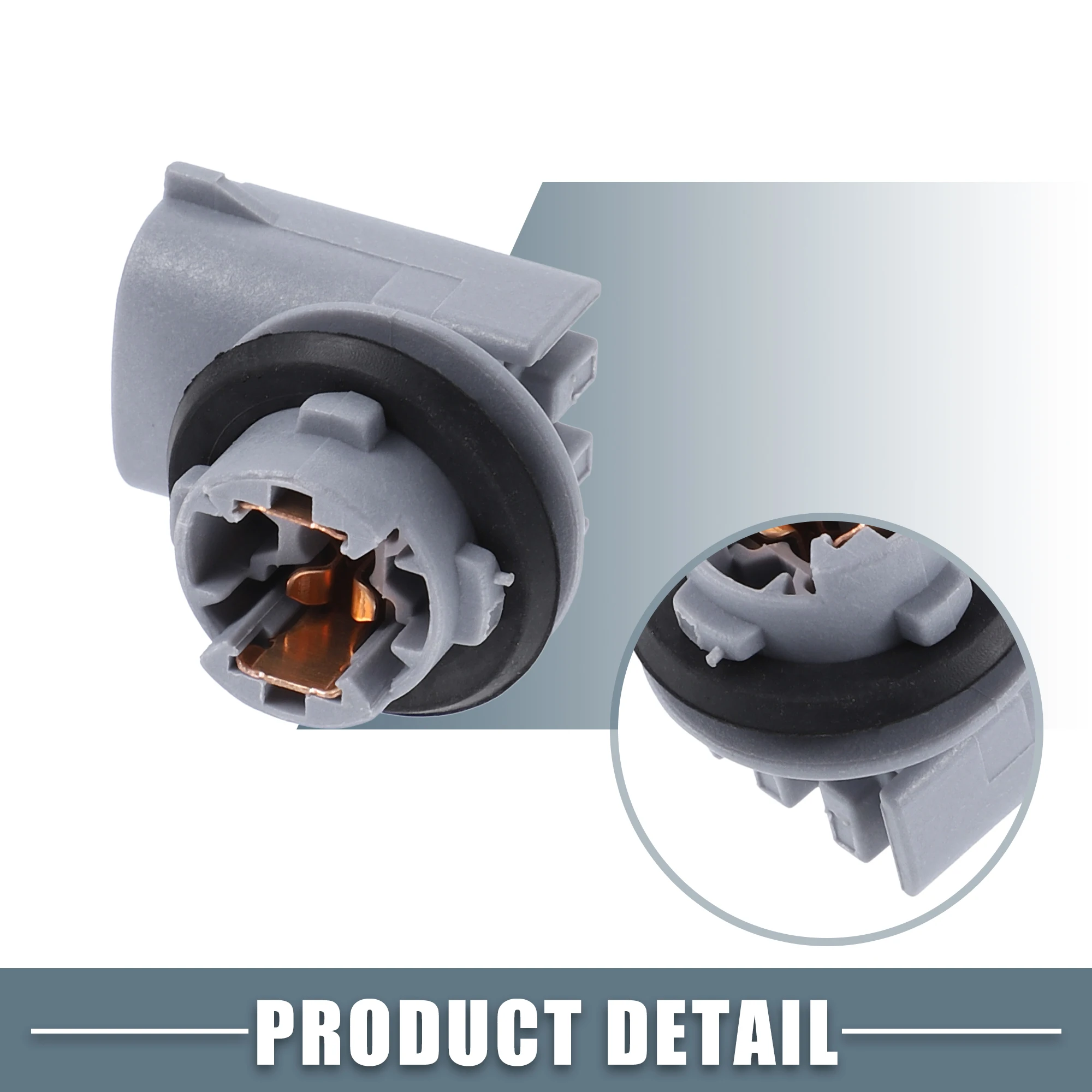 Conector de repuesto para iluminación de matrícula del vehículo
