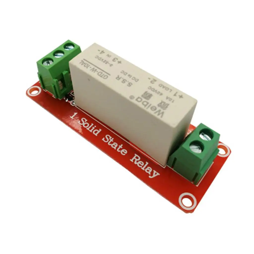 1 CH 5A Solid Relay Module Board Optocouple Highf Level  5-220V