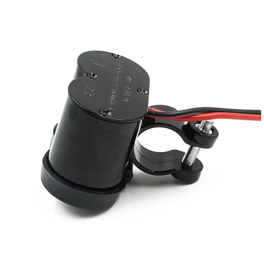 1.5A C949 USB Port Motorcycle Lighter Power Car Charger Socket Black