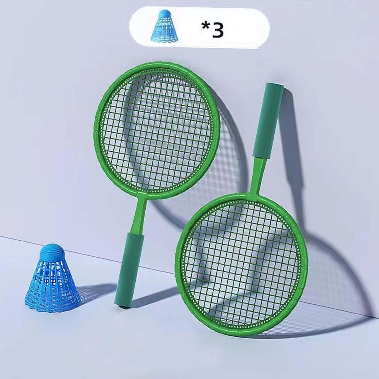 Badminton Set for Kids Tennis Racket Racquet Sports Toys Badminton Shuttlecocks for Backyard Sport Children Beach Training