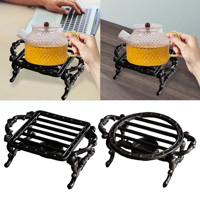 Ceramic Teapot Warmer Holder Tea Warmer Insulation Base for Kitchen Camping