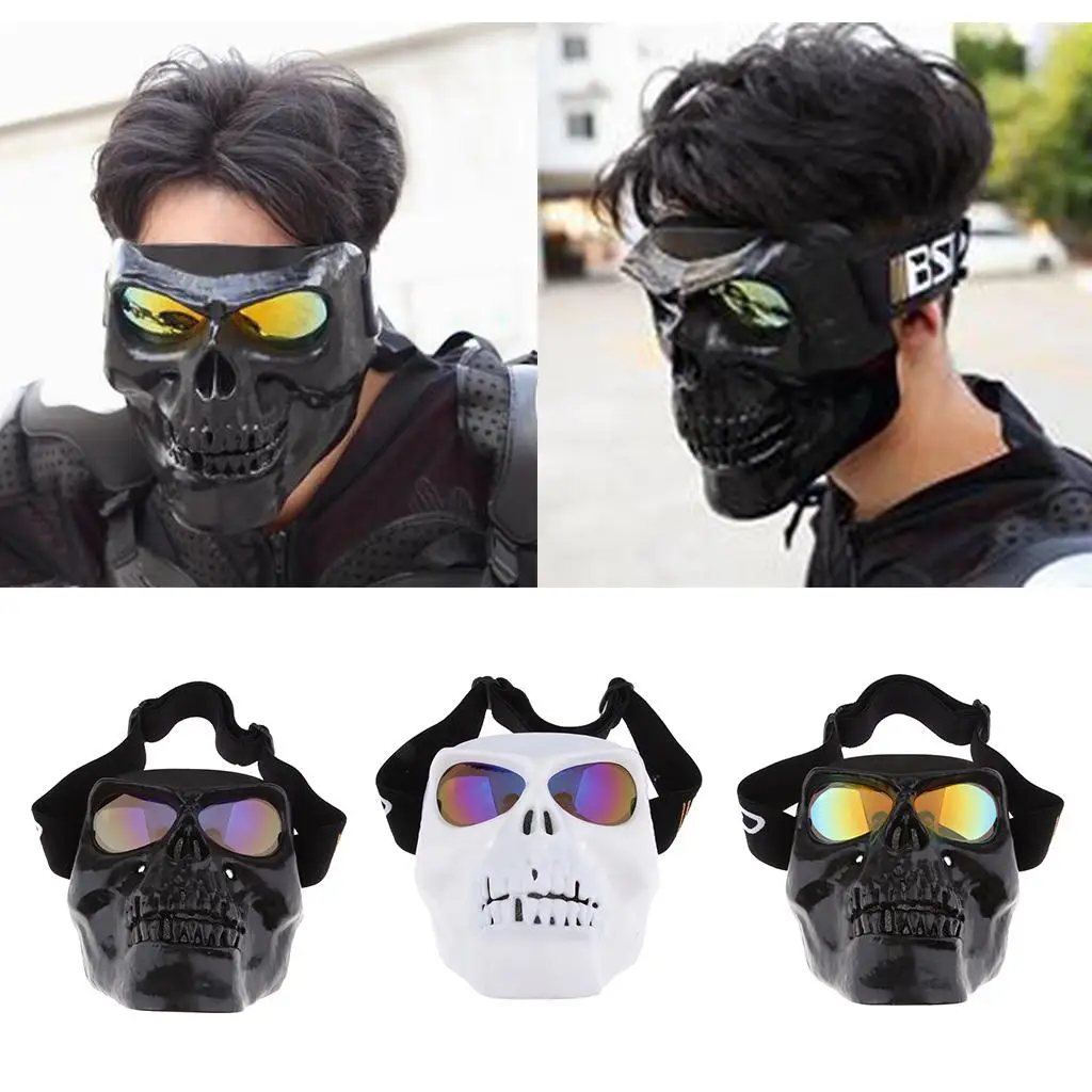 3x Motorbike Goggles   Motocross Skull Windproof Glasses