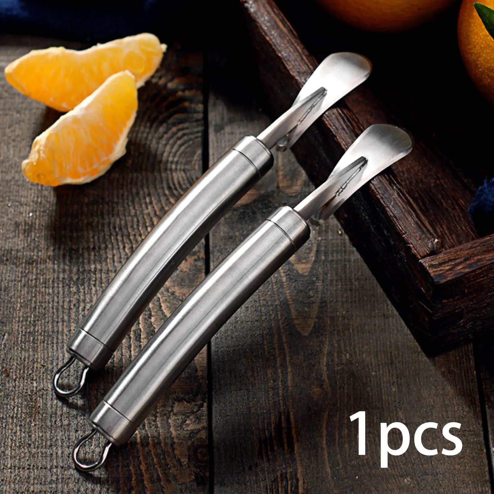 Stainless Steel Orange Peel Removal Grapefruit Opener Practical Fruit Opener Lemon Peel Cutter Slicer for Kitchen Home