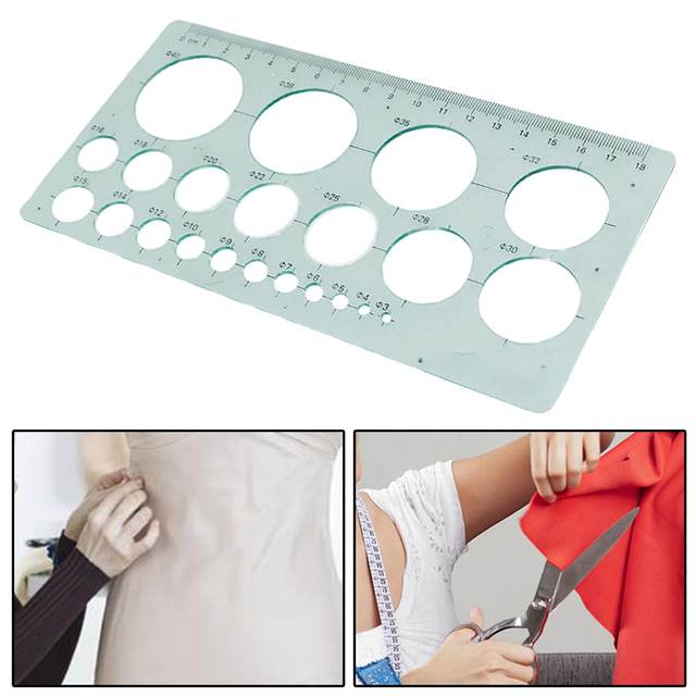 Measuring Template Stencil Circle Drawings Templates Building Formwork Stencils Geometric Drawing Rulers for Office and School