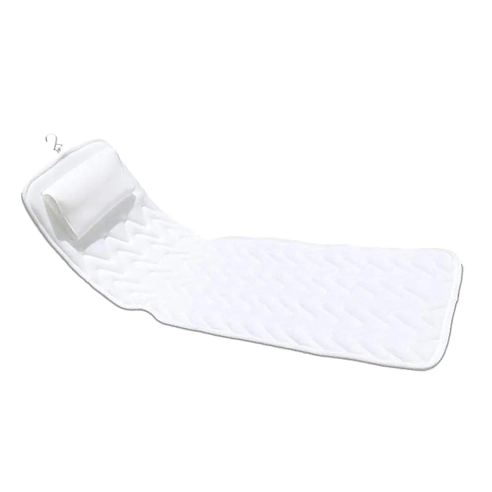 Full Body Head Rest Non Slip Breathable Mattress Pad Back Support Bathtub Cushion for Home Bathing Bathroom Salon